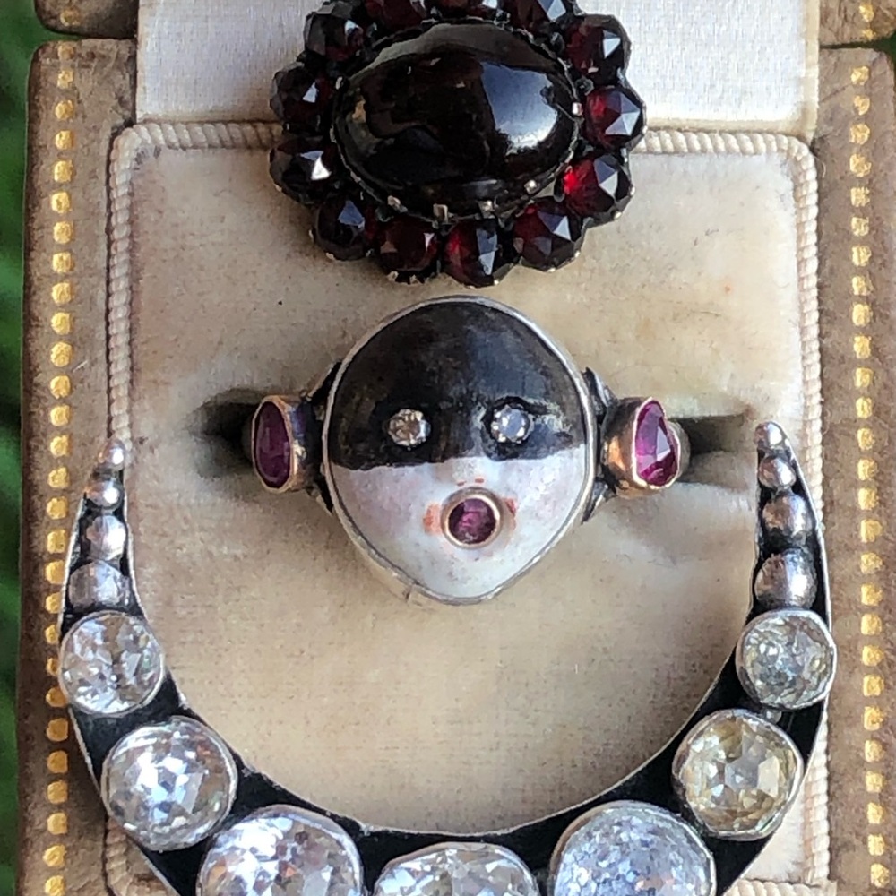 Georgian masquerade carnival masked ring - Picture 13 of 13